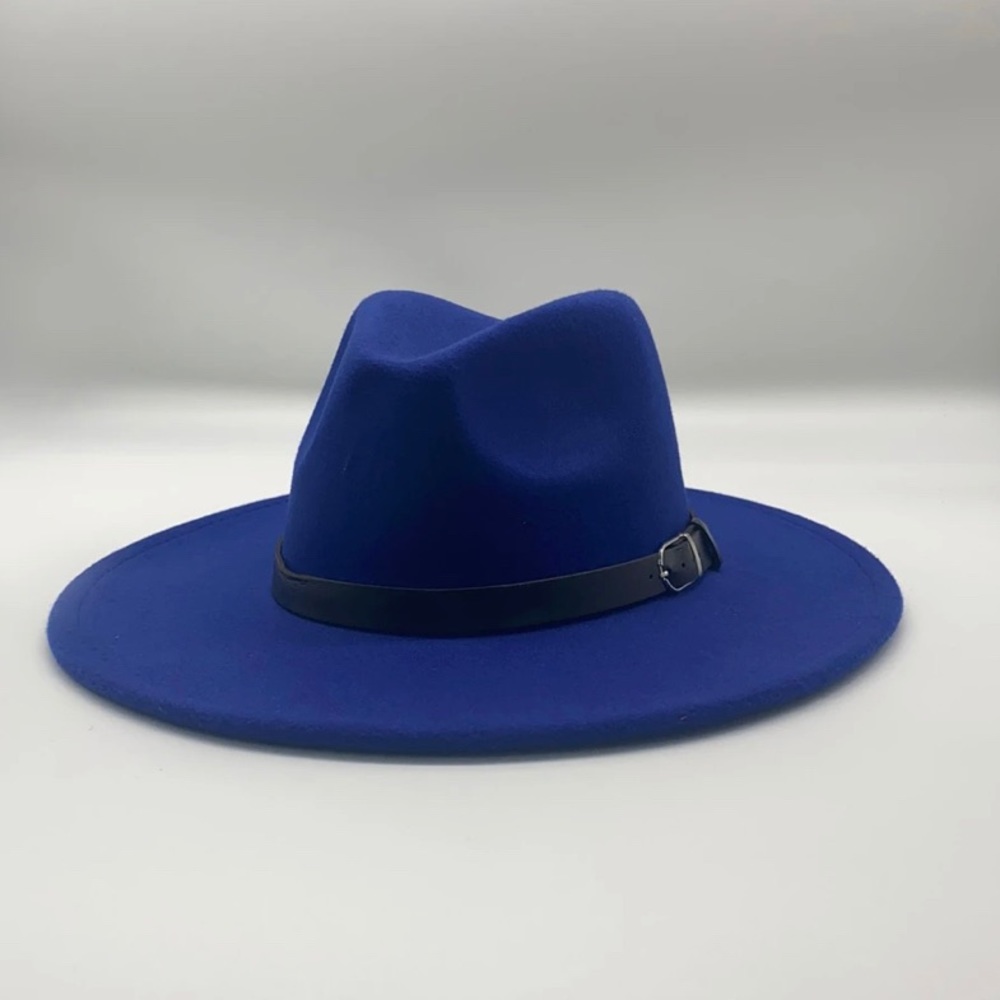 Cosmo Fedora Hat: Blue